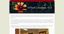 Desktop Screenshot of inpsychconsultants.com